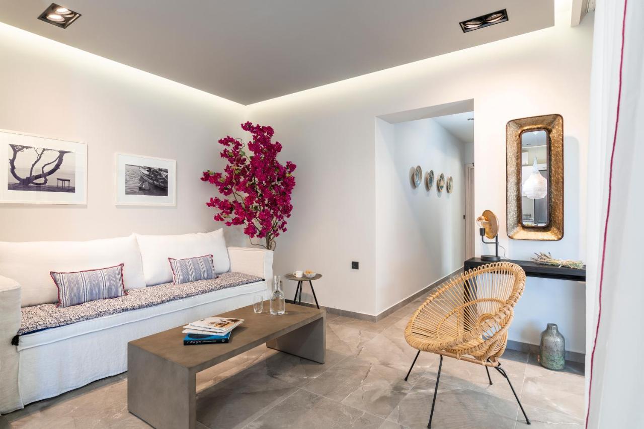 Elia & Anthos Deluxe Suites Иксиа Экстерьер фото