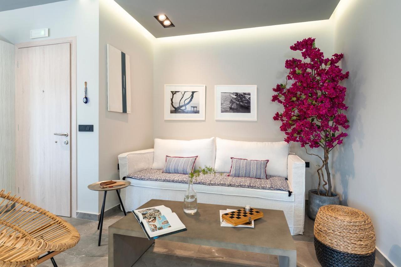 Elia & Anthos Deluxe Suites Иксиа Экстерьер фото
