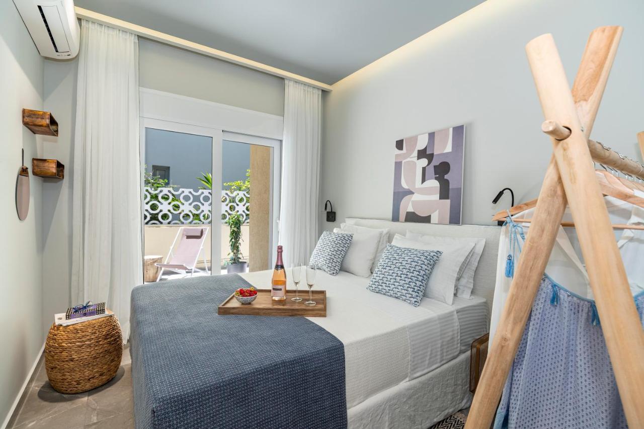 Elia & Anthos Deluxe Suites Иксиа Экстерьер фото