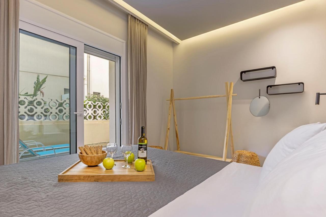 Elia & Anthos Deluxe Suites Иксиа Экстерьер фото