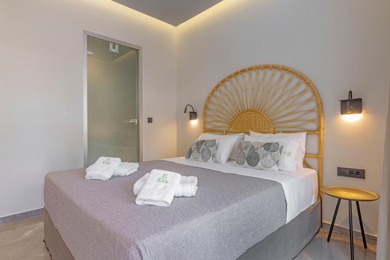 Elia & Anthos Deluxe Suites Иксиа Экстерьер фото