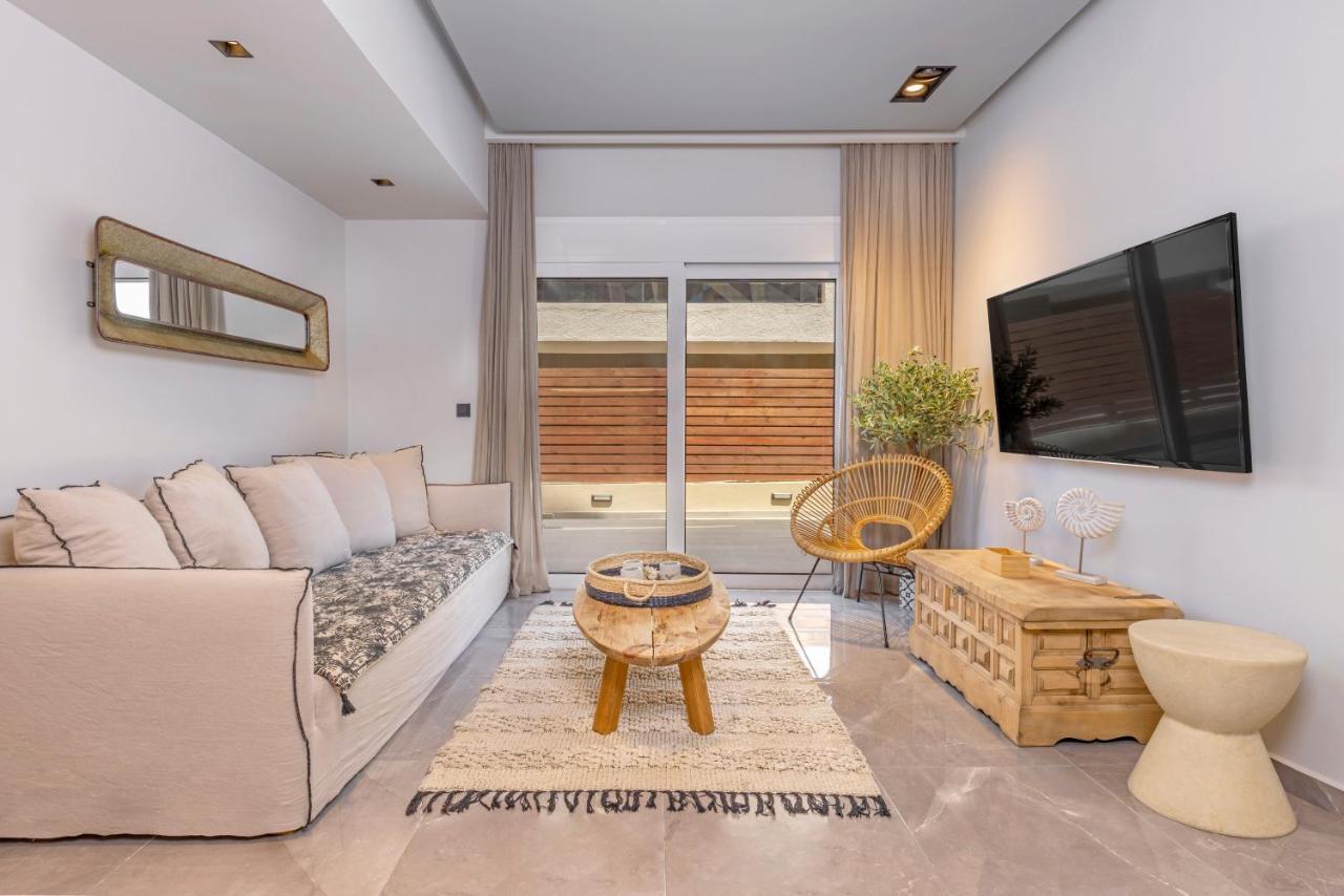 Elia & Anthos Deluxe Suites Иксиа Экстерьер фото