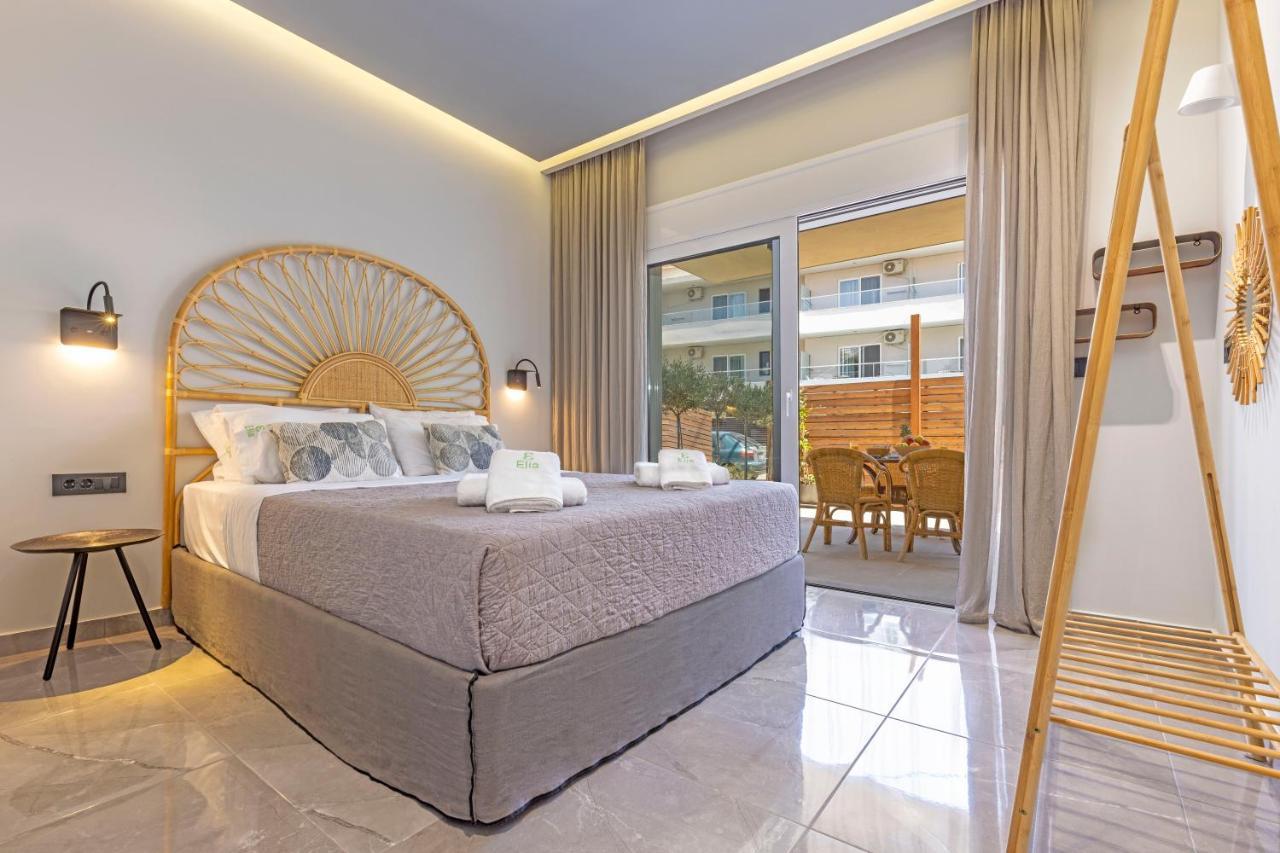 Elia & Anthos Deluxe Suites Иксиа Экстерьер фото
