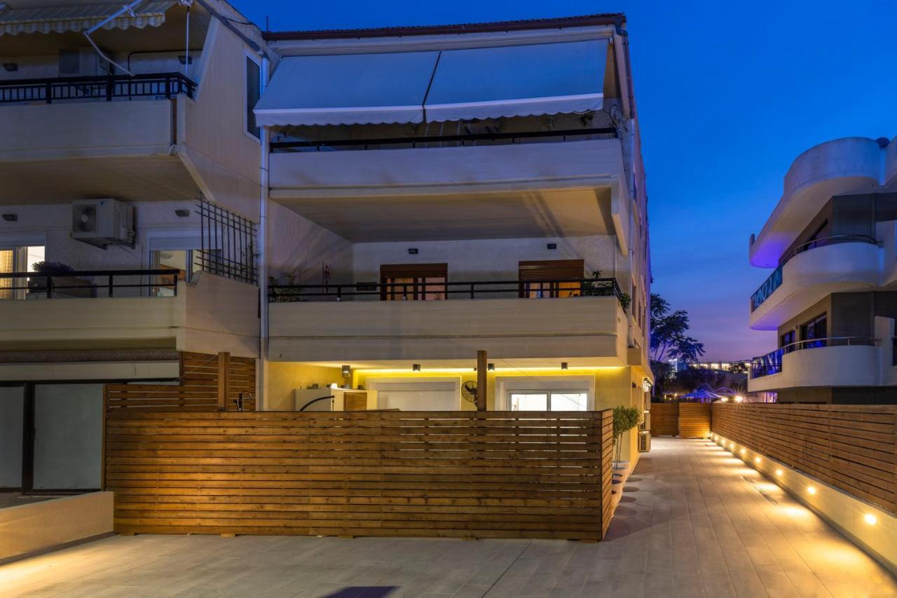 Elia & Anthos Deluxe Suites Иксиа Экстерьер фото